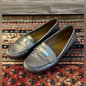 Coach Driver Loafers Metallic Size 40 Size 10B